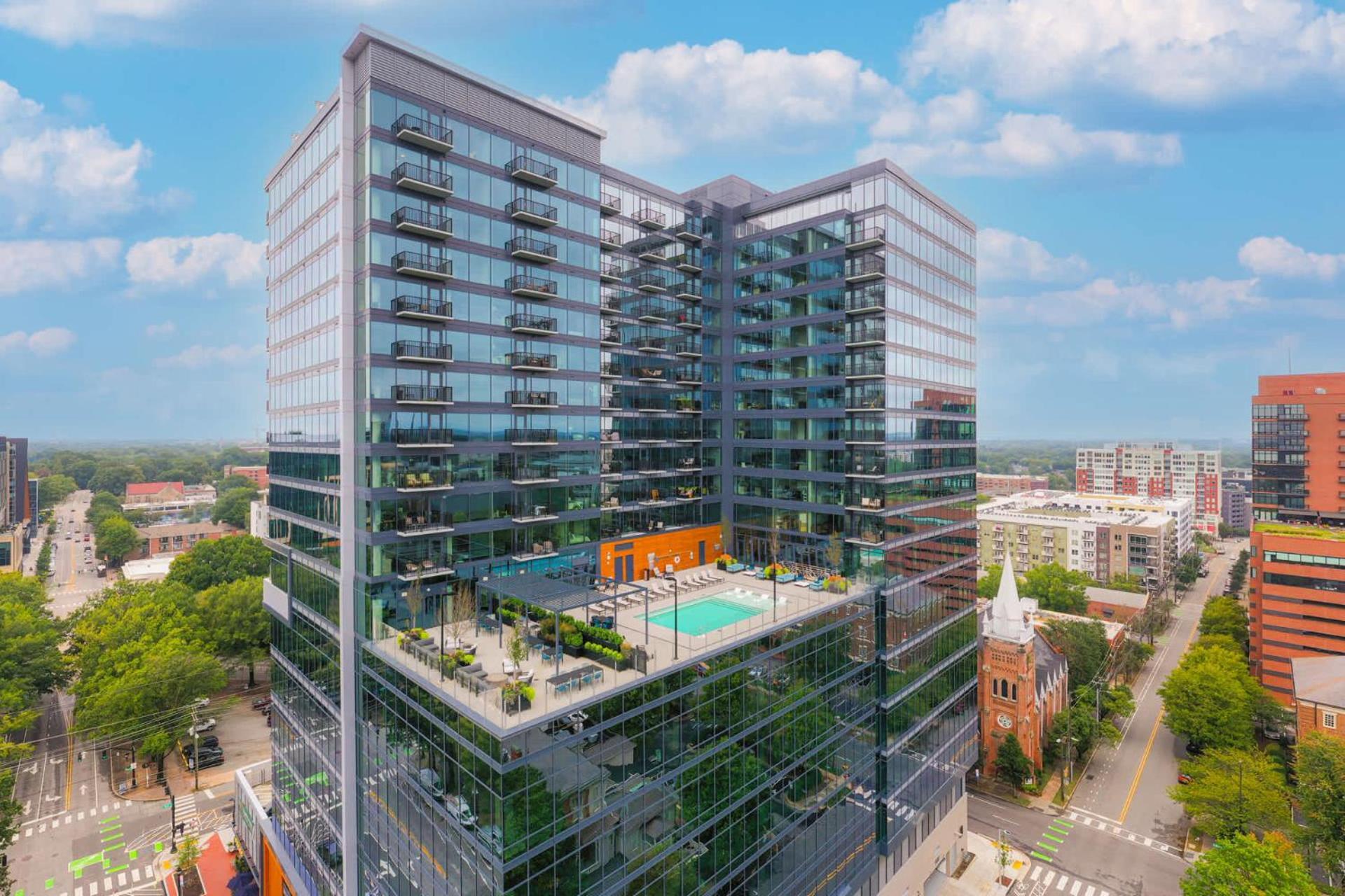 High-Rise Apt Raleigh Free Parking & Sunset View 1 Zewnętrze zdjęcie