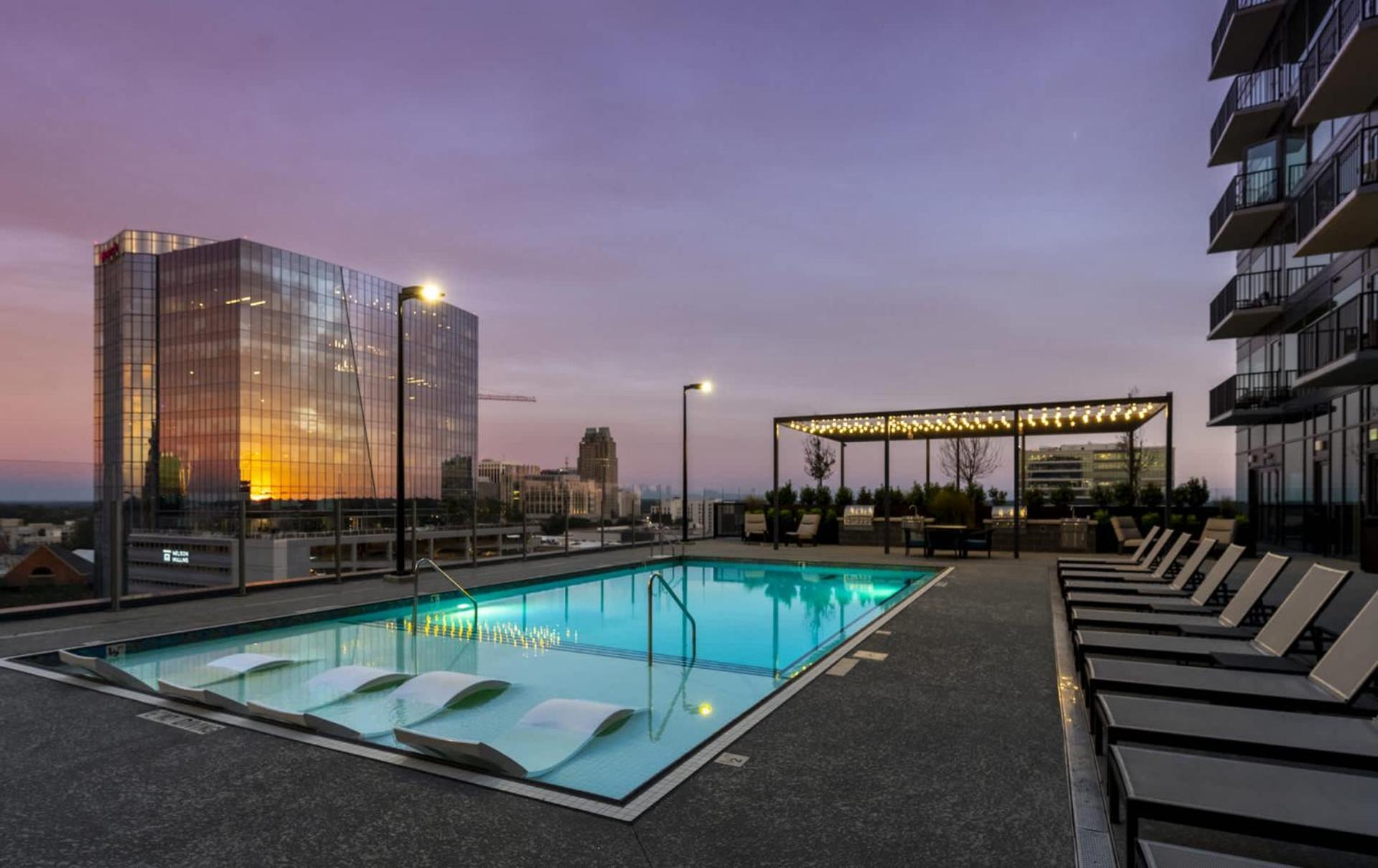 High-Rise Apt Raleigh Free Parking & Sunset View 1 Zewnętrze zdjęcie